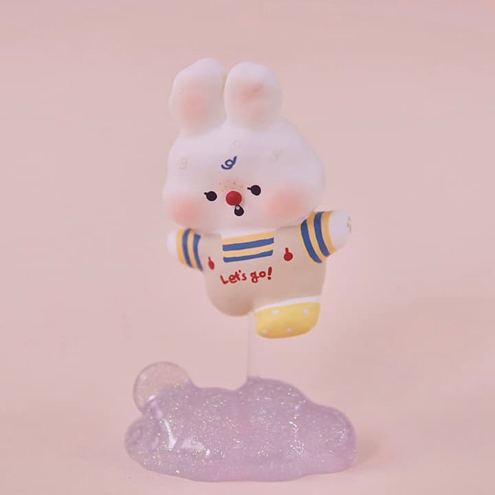 Happy Bunny_Trip ver. (White)